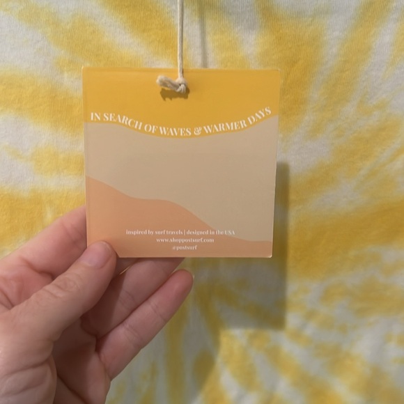 NWT Post Surf tie dye t- shirt Size M. #21 - Picture 4 of 5